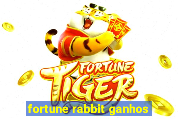 fortune rabbit ganhos