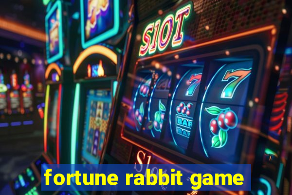 fortune rabbit game