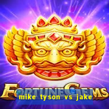 mike tyson vs jake paul assistir online