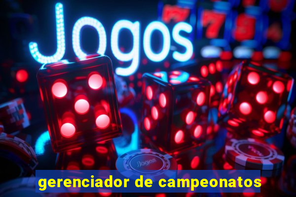 gerenciador de campeonatos