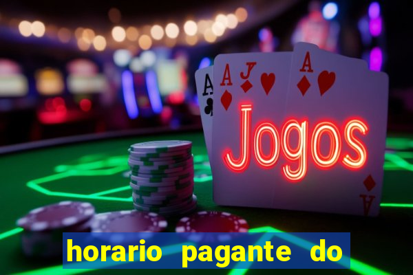 horario pagante do coelho fortune