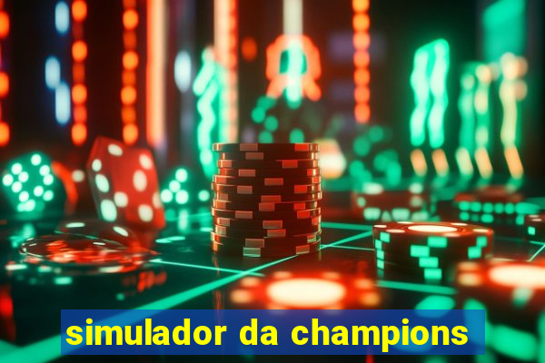 simulador da champions