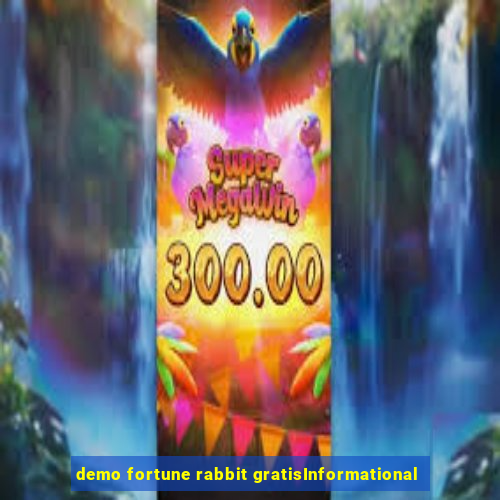 demo fortune rabbit gratisInformational