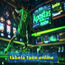 tabela taco online