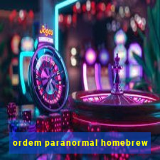 ordem paranormal homebrew