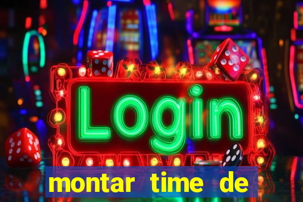 montar time de futebol site