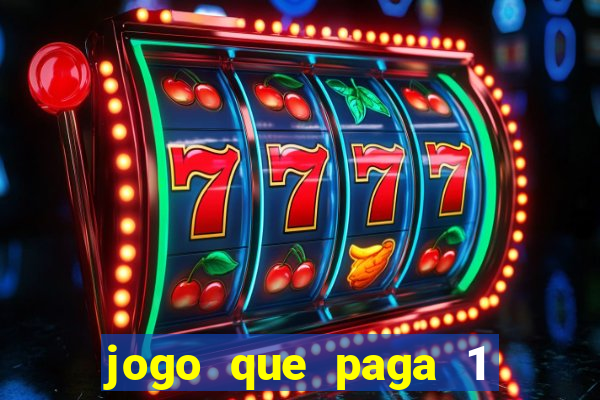 jogo que paga 1 real no pix