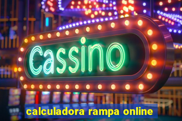 calculadora rampa online